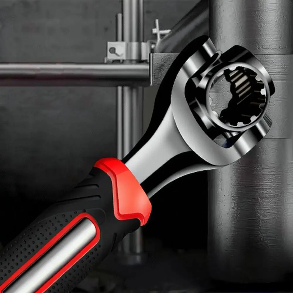 Universal Wrench 8mm To 22mm Multi Function Socket Spanner Chrome Vanadium Steel Repair Tool Adjustable Hand Hardware Gear