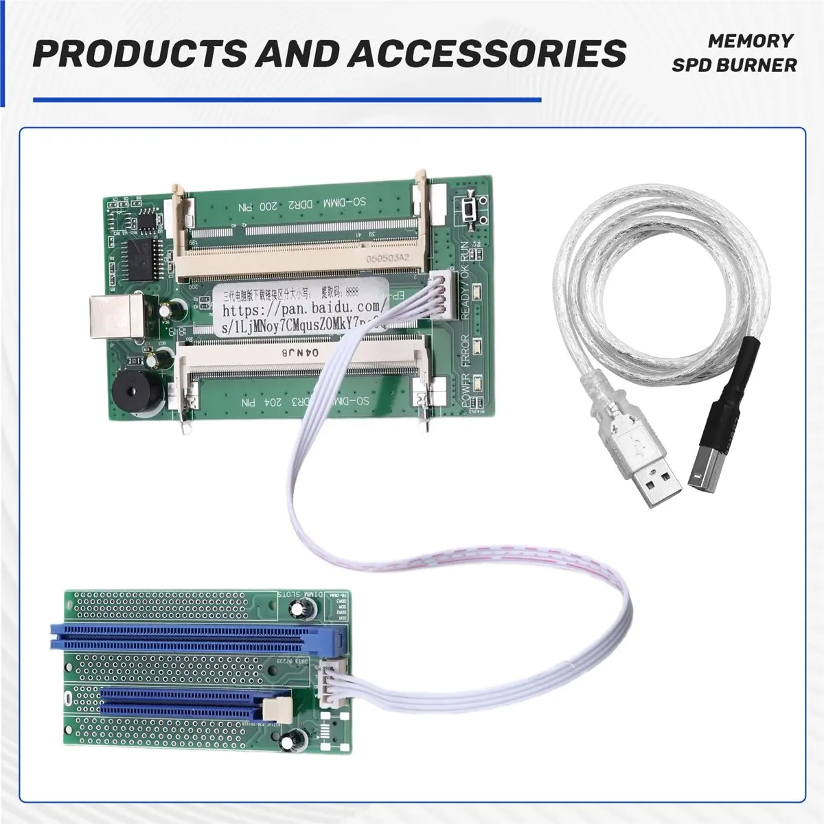 DT81 Desktop Notebook Memory SPD Burner Memory EP Burning King Memory SPD Flash Writer Programming