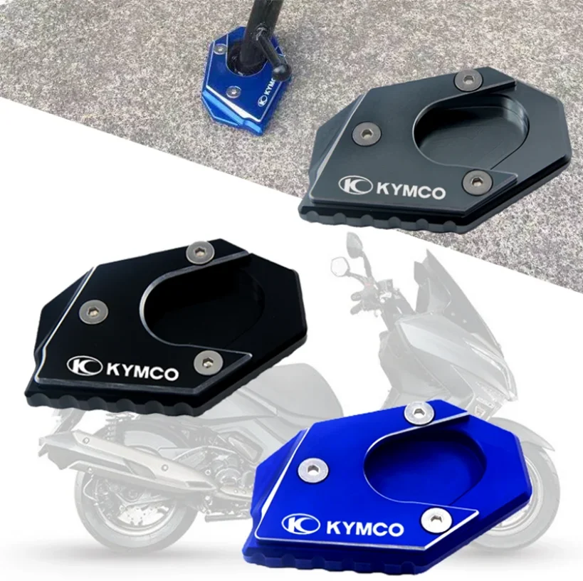 For Kymco Xciting 250 300 350 400 400i 250i 300i 350i Motorcycle SideStand Plate Pad Extension Accessories Kickstand Enlarger