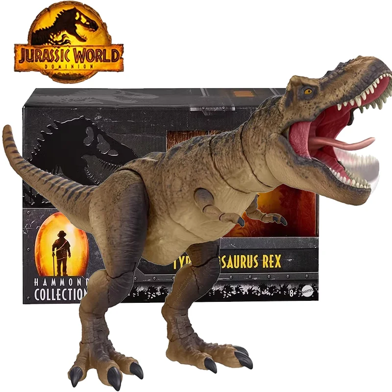 Mattel Jurassic World Hammond Collection Series Hfg66 Tyrannosaurus Rex Ancient Prehistroy Animal Collectible Action Figure