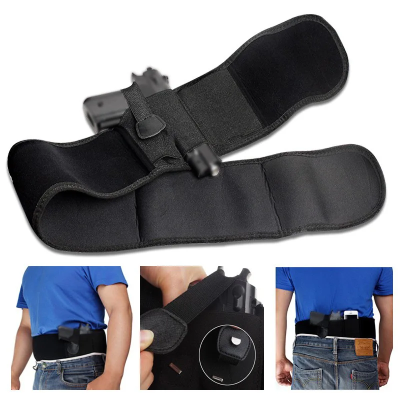 Universal Model Belly-Control Invisible Belt Tactical Corset Waist Seal Pistol Quick-Draw Holster