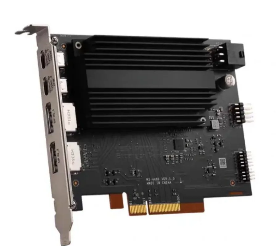 USB4 PCIe Expansion Add‑on Card, 8K Video Output Board Fit for Z590 Z690 Z790