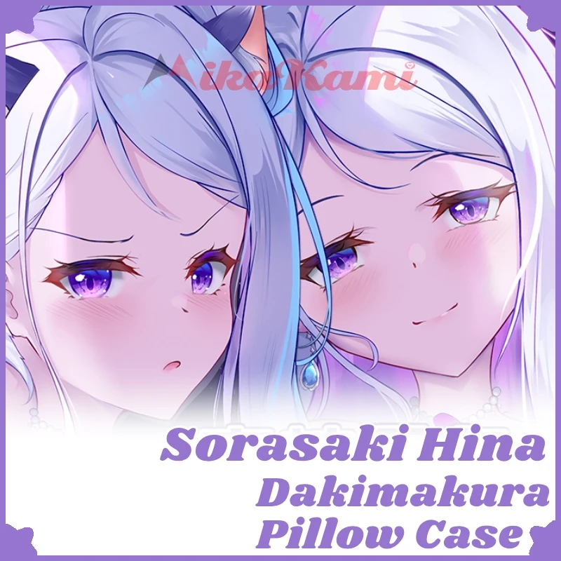 Sorasaki Hina Dakimakura Blue Archive Pillow Case Sexy Pillowcase Full Body Hugging Cushion Cover Bedding Home Decor Otaku Gift