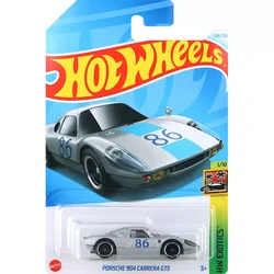 Original Hot Wheels Car Porsche 904 Carrera GTS Toy for Boy 1/64 Diecast Alloy Vehicles Model HW Exotics Collector Birthday Gift