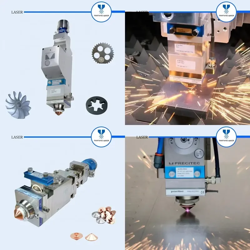 for Precitec Light Cutter 2.0 Motorized 3D Auto Focusing Metal Cutting Fiber Laser Cutting Head