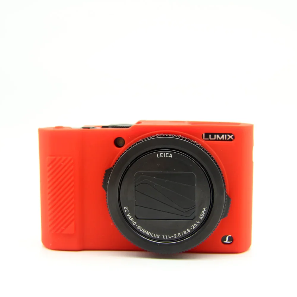 パナソニックlx10lx15用ソフトシリコンラバーケース、ボディプロテクションバッグ