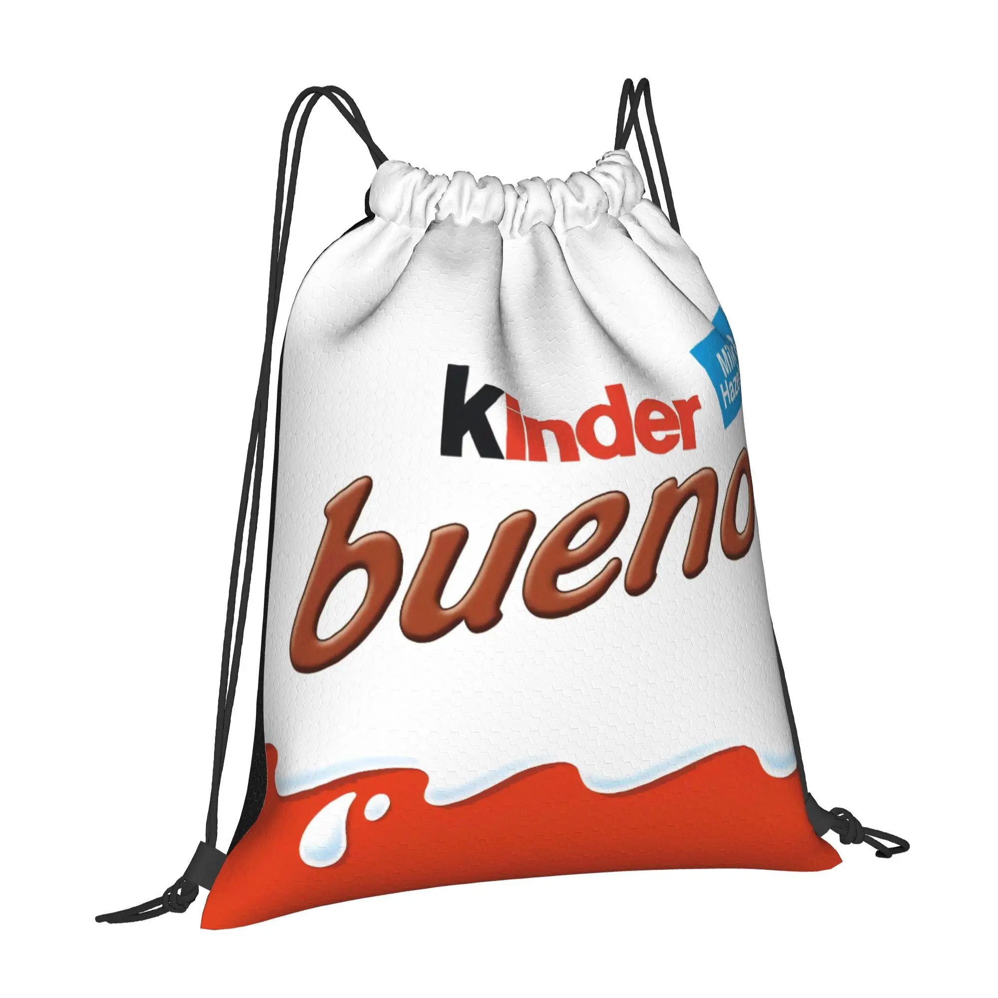 kinder kinder Portable Travel Drawstring Backpack Riding Backpack Gym Clothes Drawstring Bags