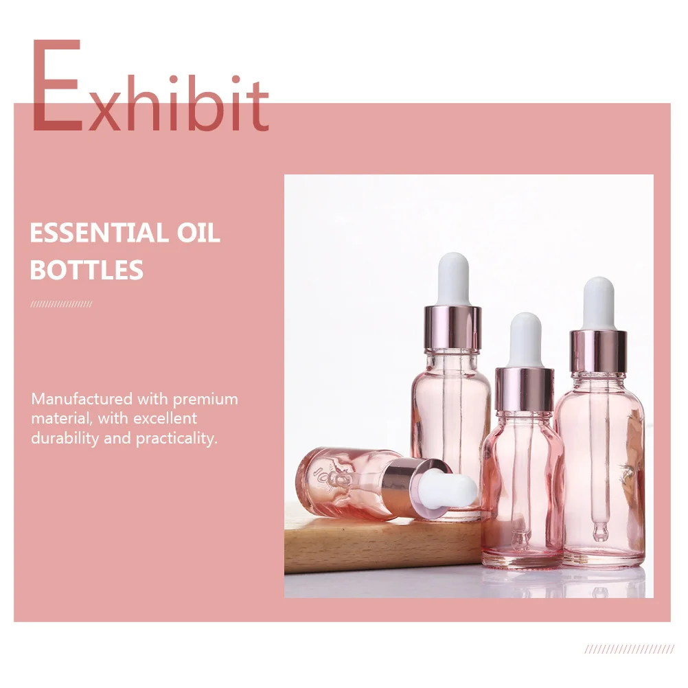 30 قطعة من زجاجات الزيوت العطرية عالية الجودة، زجاجات عطر قطارة زجاجية، ملحقات السفر، علب الزيوت العطرية #6