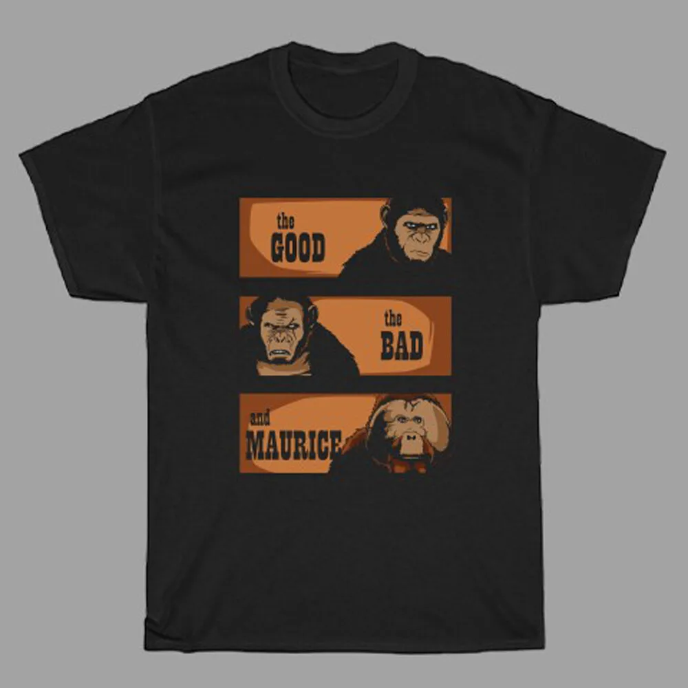 Planet Of The Apes Good Bad And Maurice Homme Noir Taille S à 3XL
