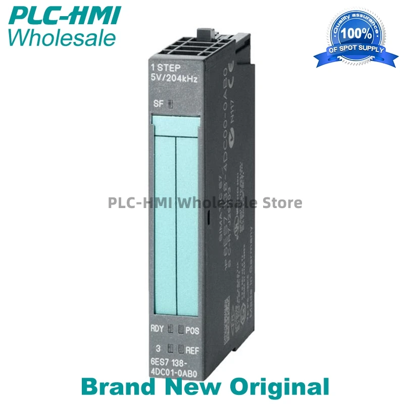 6ES7138-4DC01-0AB0 6ES71384DC010AB0 SIMATIC DP, Electronics module for ET 200S, 1 STEP 5 V/204 kHz Original Brand New