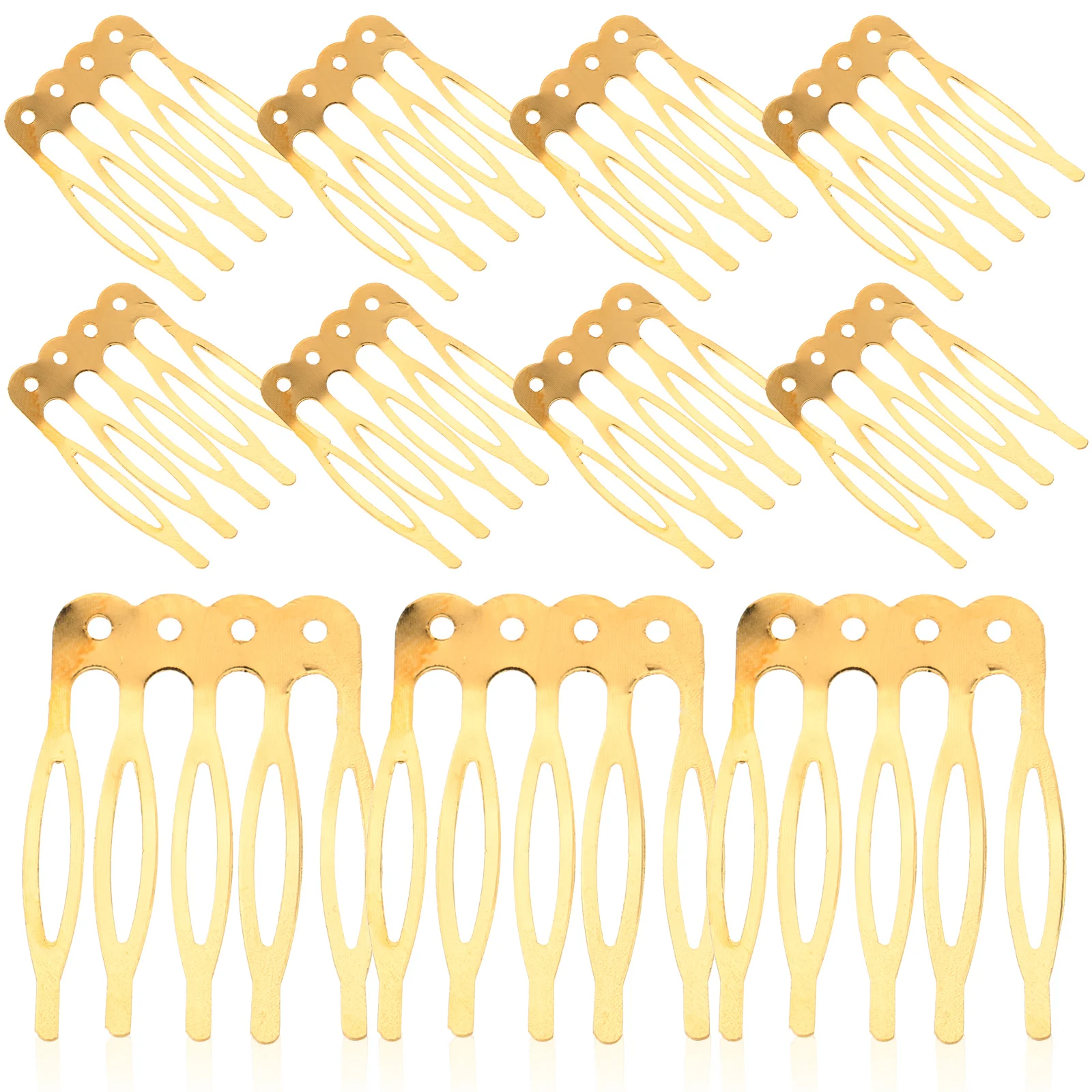 

50 Pcs Hair Comb for DIY Bridal Accessories Women Hairpin Headdress Child Clips