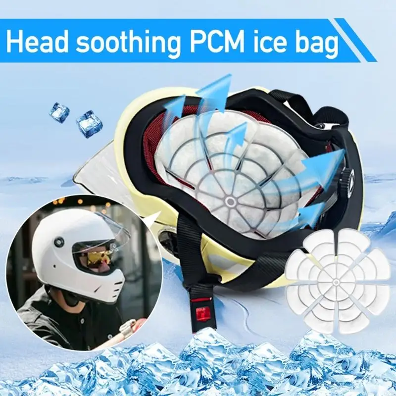 

Outdoor Activity Ice Cooling Head Pad Lightweight Foldable for Adults Children