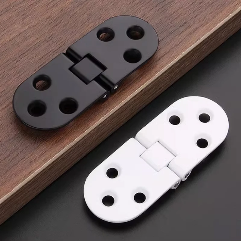 Dining table 180 ° flap hinge folding table accessories invisible hinge
