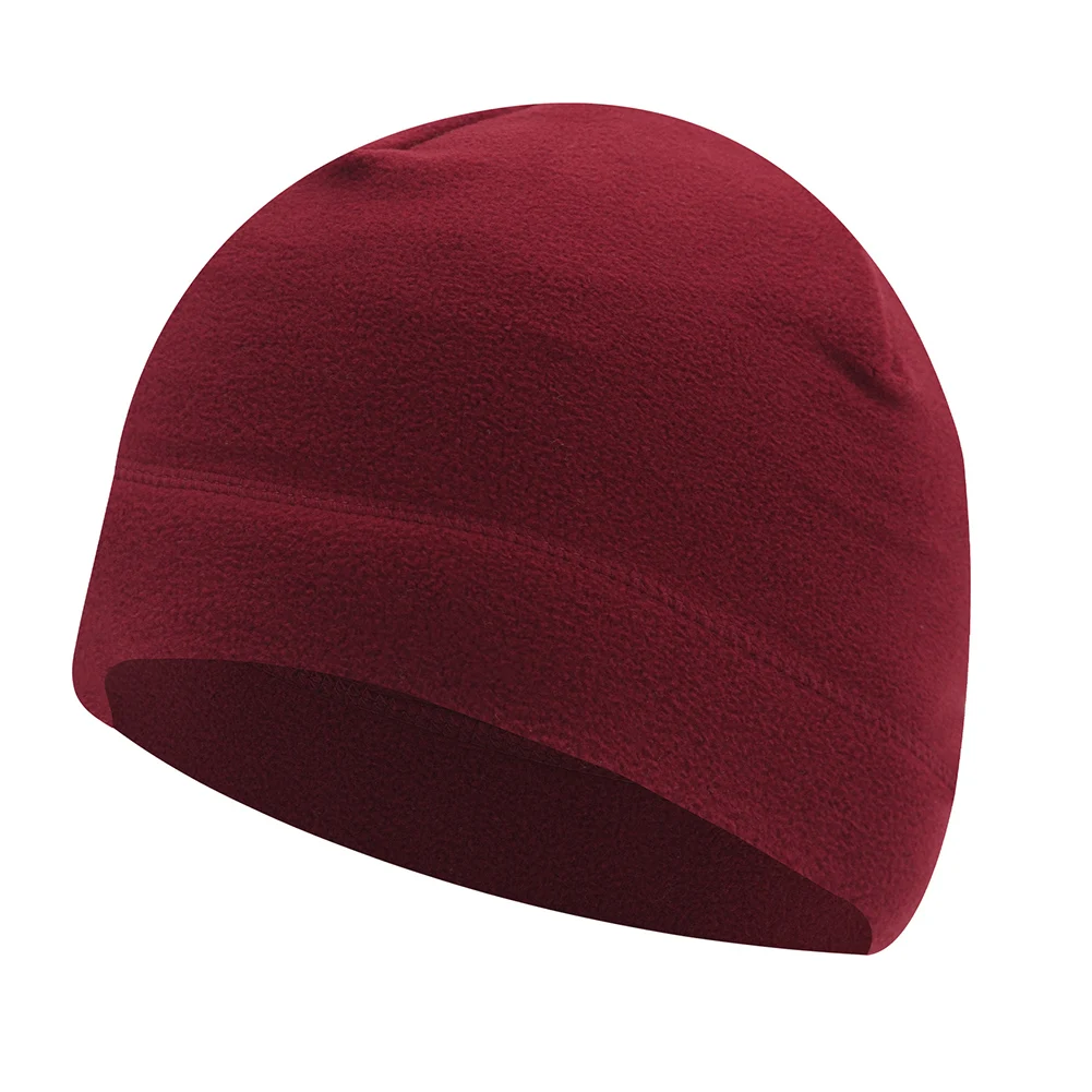 Outdoor Hiking Cycling Women Men Comfortable Beanies Cap Winter Keep Warm Windproof Thin Fleece Hat Unisex