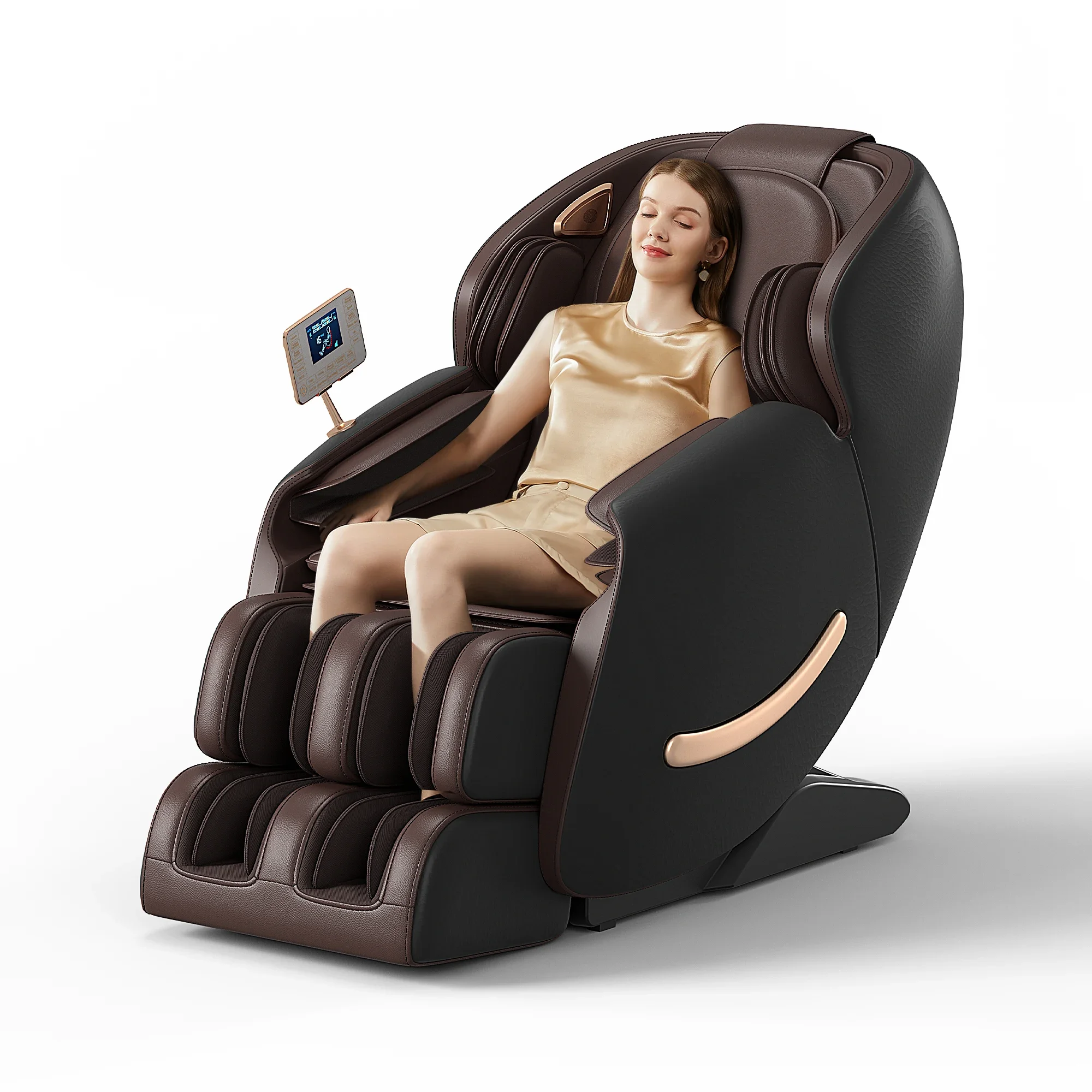 3D Massage Chair Full Body Zero Gravity Electric SL Track Shiatsu Body Scan Foot Roller Massage Products