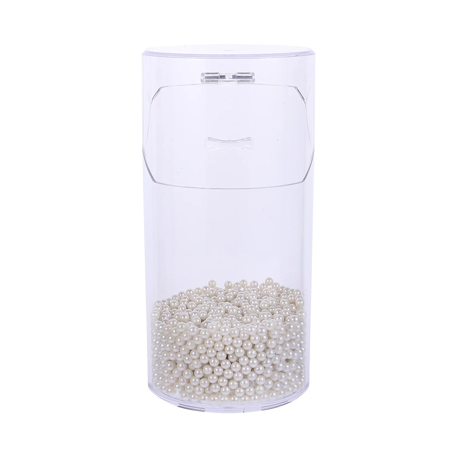 クリスタルメイクアップパールボックス クリア収納容器 メイクブラシ 口紅 パウダー アイシャドウ チーク プライマー用