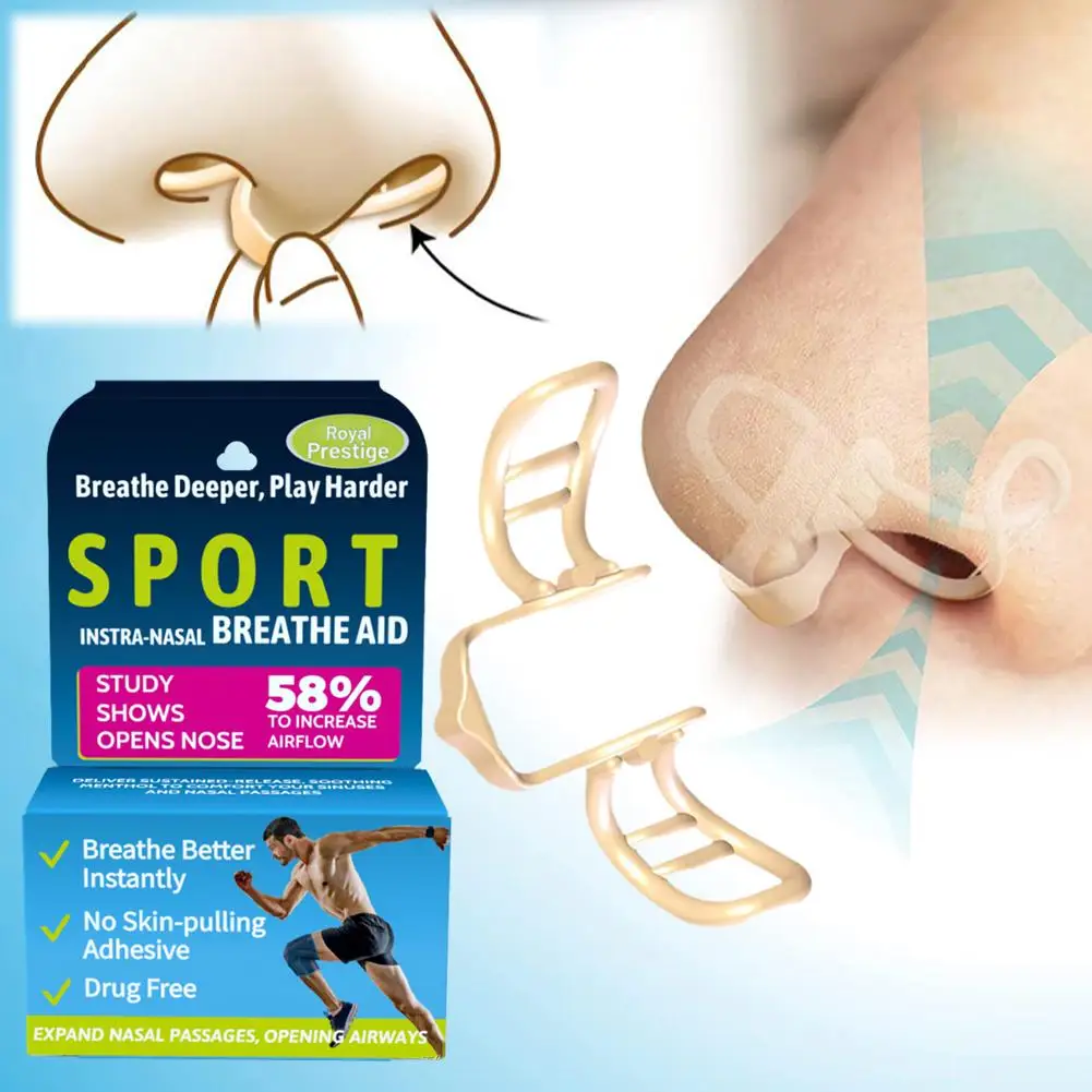 Dilatateur nasal en silicone pour aider au sommeil, dispositif anti-sicing, empêche le sicing et augmente la ories, surpoids de l'air, dilatateur nasal antarctique