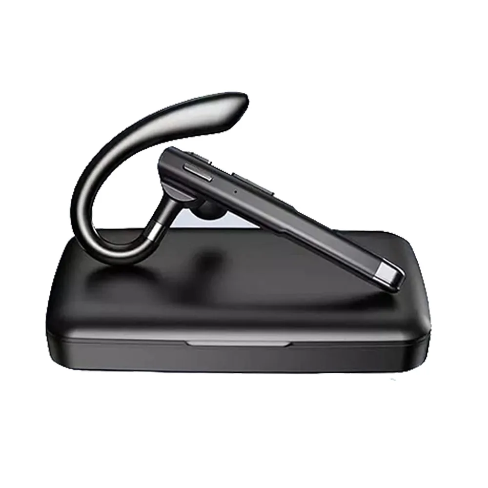 Fone de ouvido sem fio bluetooth com 4 microfone chamada clara v5.3 fone de ouvido com caso de carregamento mãos-livres fone de ouvido único cancelamento de ruído