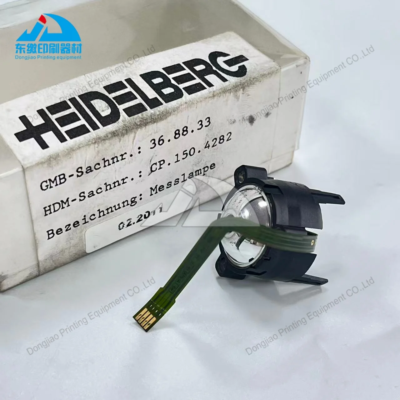 1 Buah Lampu Pengukur Asli Baru CP.150.4282 untuk Suku Cadang Mesin Cetak Offset Heidelberg CD102 XL105 SM102