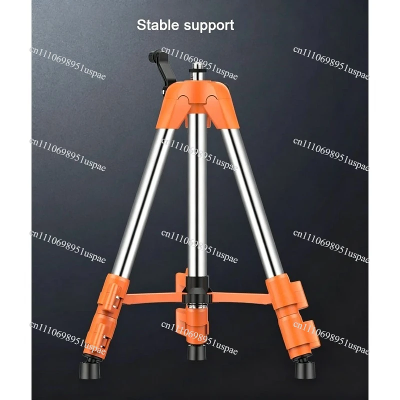 Universal Adjustable Stainless Steels Tripod Stand 1.5M/1.2M with Bubble Level for Automatic Self Leveling Laser Level