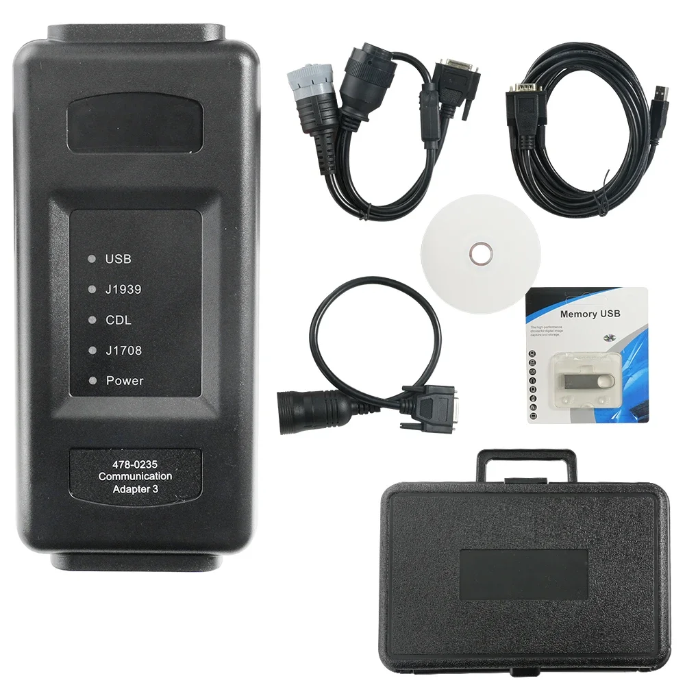 4780235 2023 Version FOR Caterpillar ET4 Communication Adapter Group ET IV CAT Electric System Diagnostic Tool Kit 478-0235