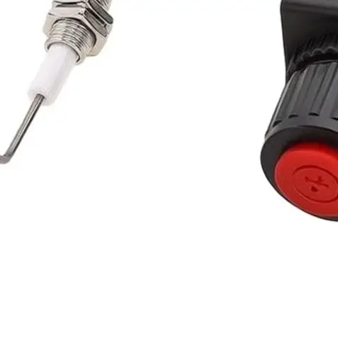 1個入り交換用プッシュボタン点火器キット、銅線電極付き、ガス機器のスパーク修理点火アセンブリ用
