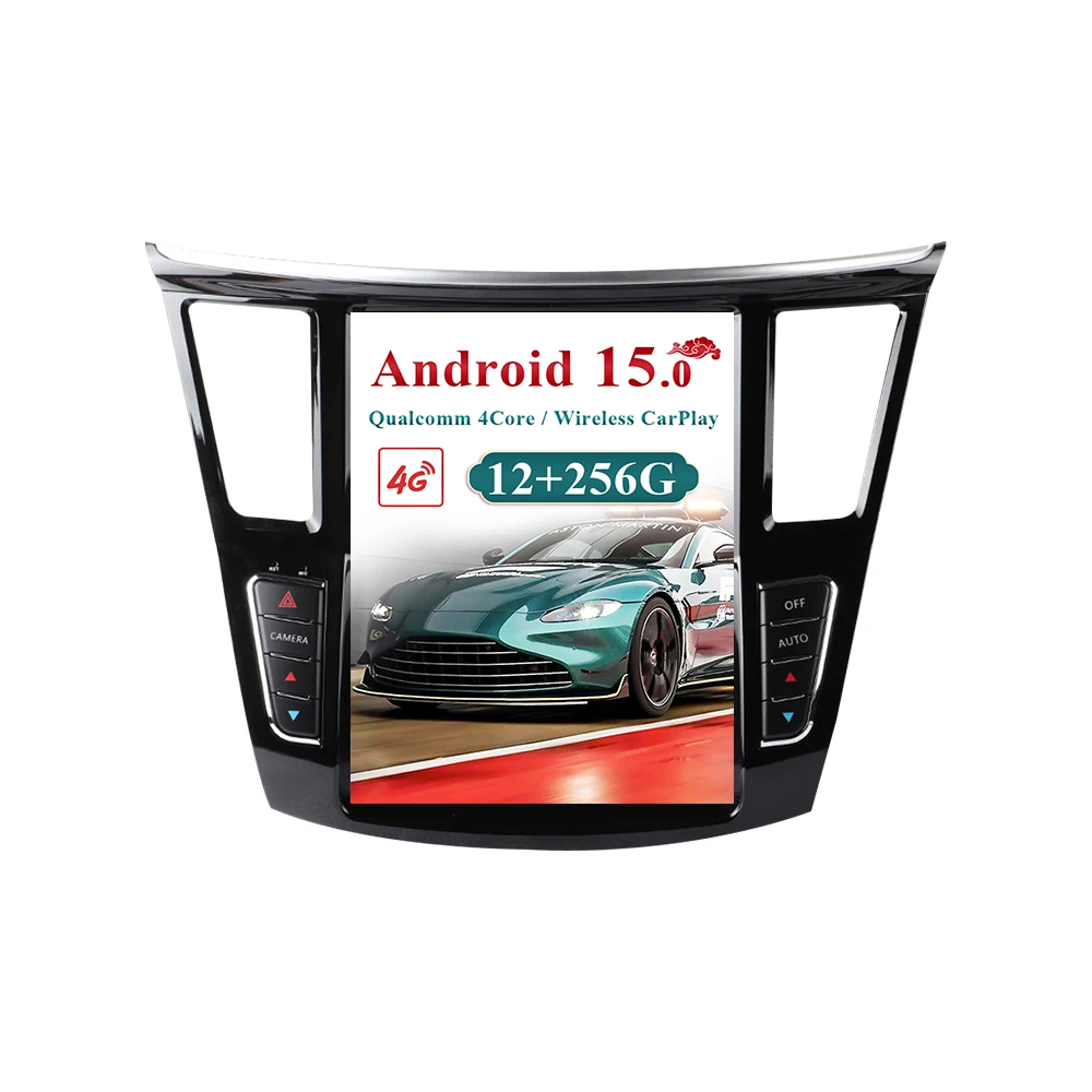 12.1 Inch Carplay Radio for Infiniti QX60 JX35 2014-2020 Android 15.0 Multimedia Player with GPS Navigation HD Touch Head Unit