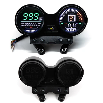 Speedometer For YBR 125 Motorcycle Odometer Digital RPM USB Charge Waterproof for Ybr125 Moto Gauge Dash Instrument