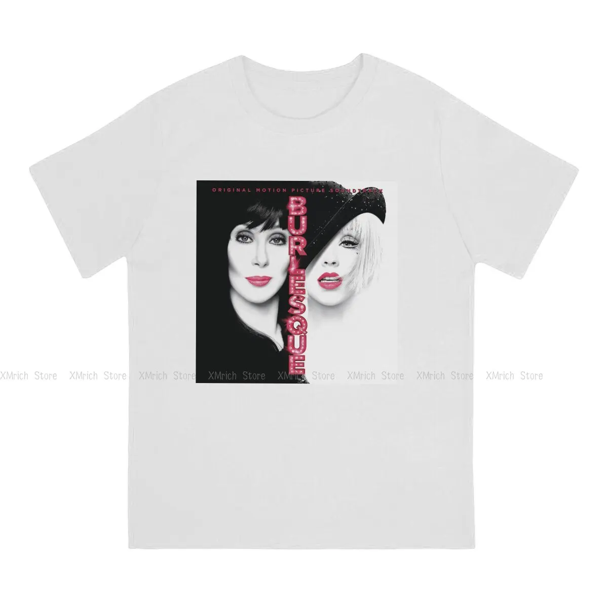 Men Burlesque Music T Shirts C-Cher Singer 100% Cotton Clothes Funny Short Sleeve Round Collar Tee Shirt 6XL T-Shirt