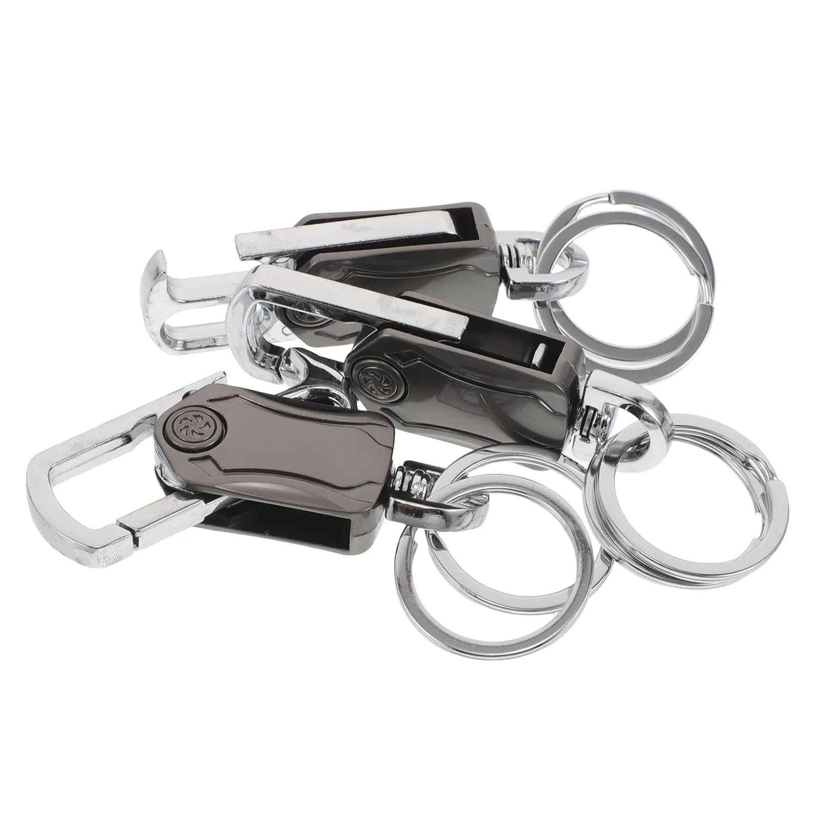 مجموعة حلقات مفاتيح معدنية ممتازة مكونة من 3 قطع، حقيبة ريترو ساحرة، أداة استرخاء محمولة للعمل والدراسة والسفر والاستخدام اليومي #3