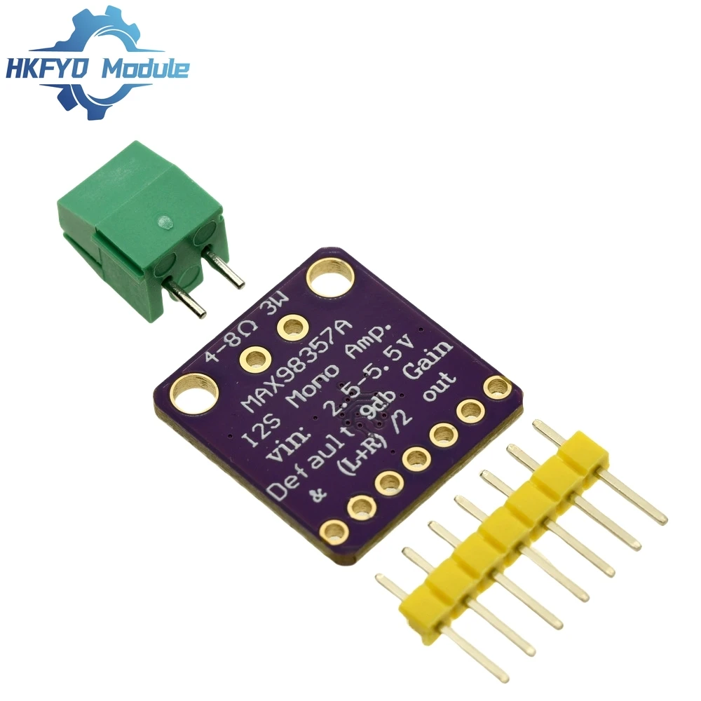 1-50 قطعة MAX98357A I2S مضخم الصوت من الفئة D - وحدة الطاقة الرقمية 3 وات لمكبرات الصوت التي تصنعها بنفسك وأنظمة الصوت الذكية