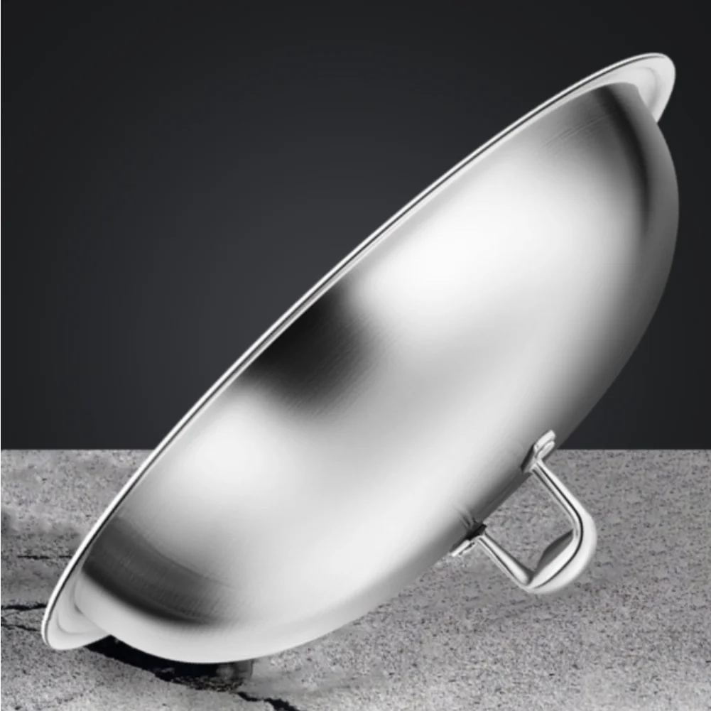 High-Arch Dome Pot Lid Engineered from 316 Stainless Steel to Support Even Heat Distribution and During Simmering