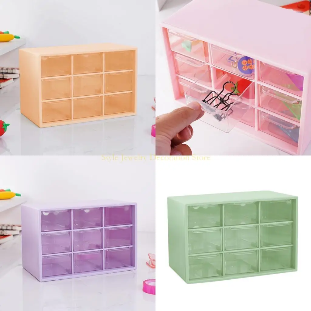

D46E 9 Cosmetic Tray Accessory Organizers Gift Ready Packaging