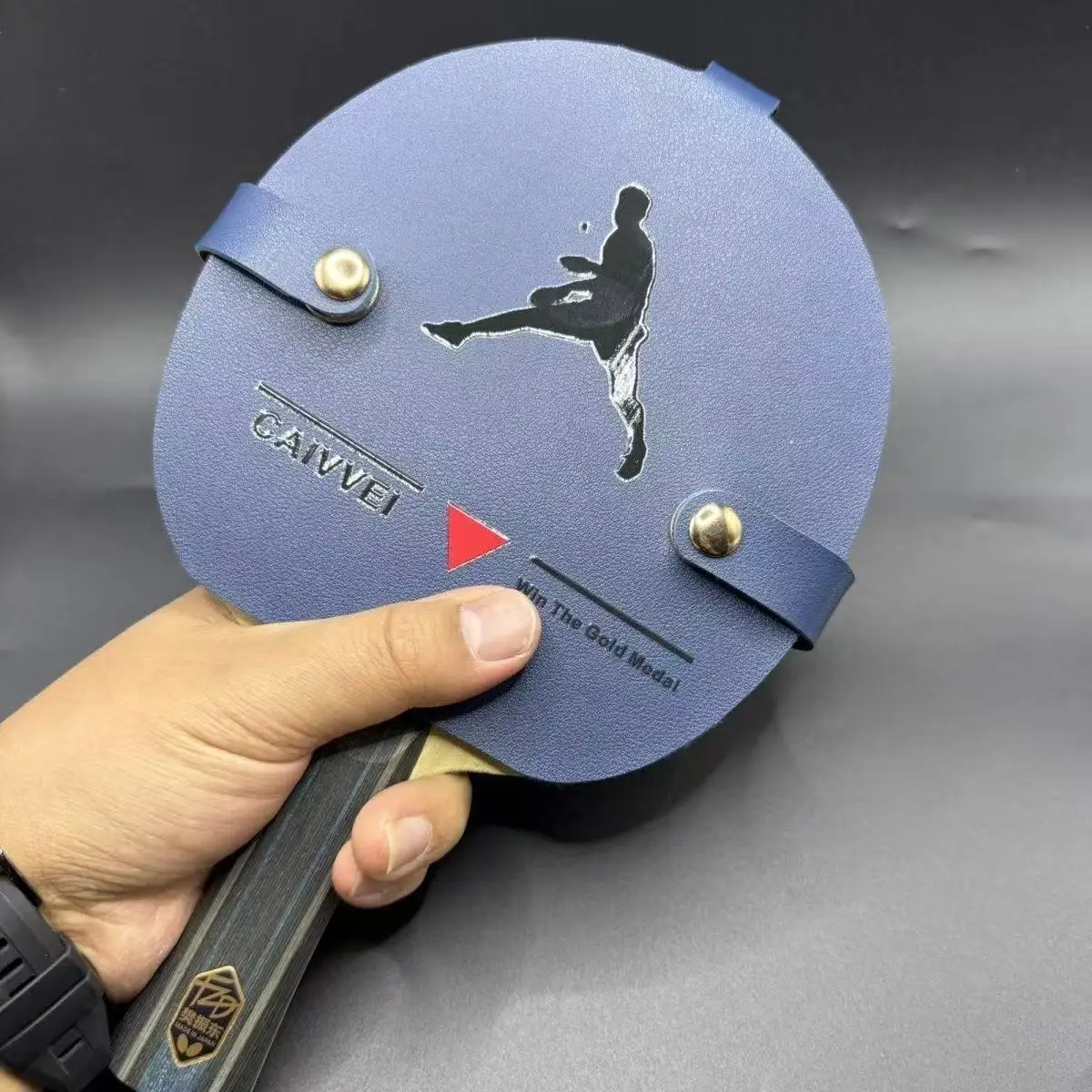 2026 Tischtennis-Schlägerhülle, Harte Acryl-Spiegelabdeckung für Schläger, Anti-Oxidation & Stoßschutz, Passend für die Meisten Schläger – Detail 2