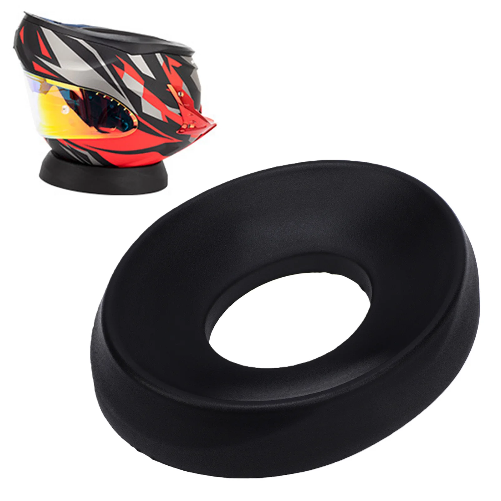 Helmet Service Pad Multifunctional PU Lightweight Non Slip Helmet Donut  Service Cushion Helmet Donut  Service Pad