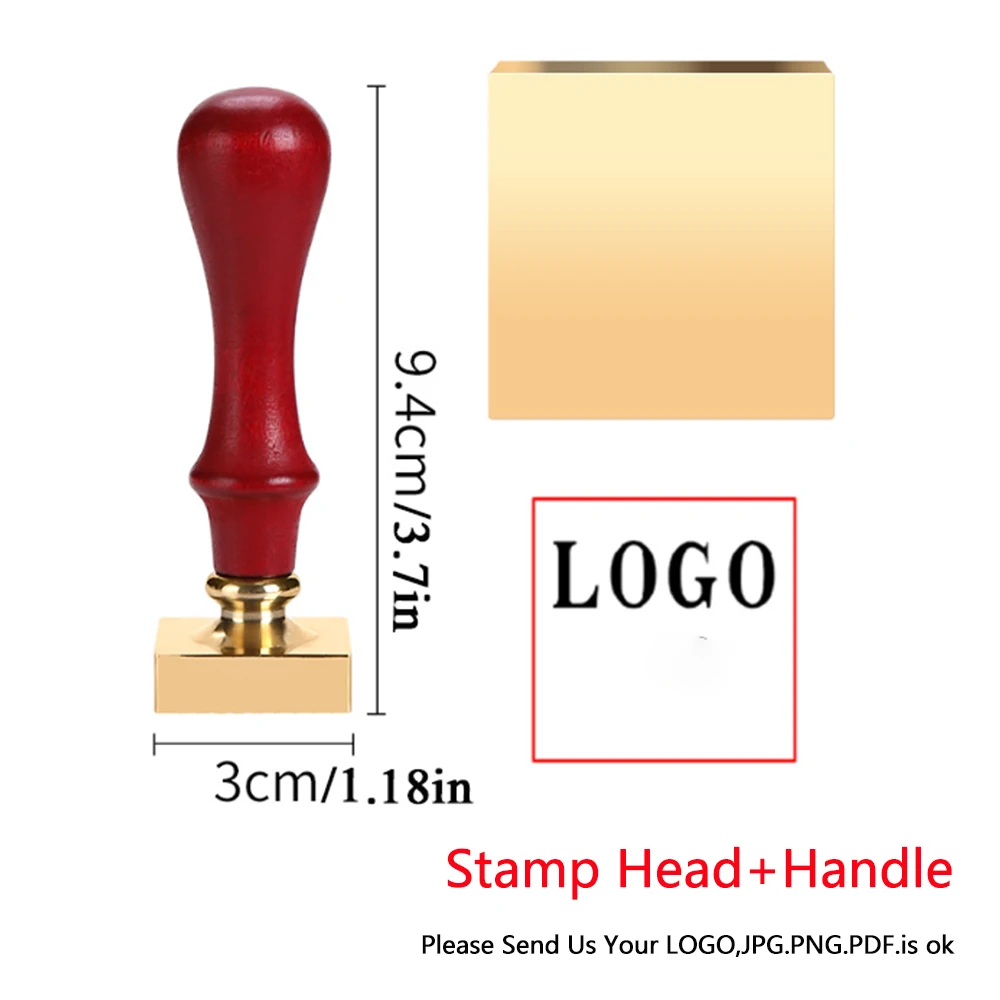 Aangepaste aardewerk stempel voor kleistempels Gepersonaliseerde logo & ontwerpmaker, perfect voor keramiek logo ontwerp zegel (2,5 cm - 5 cm)