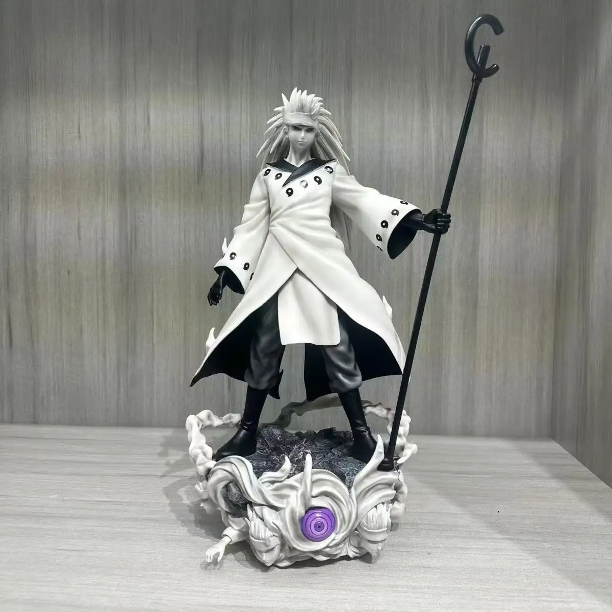 

Наруто Rokudō Хашира 42 см/16,53 нм пятно Наруто и Саске ПВХ АСС демон экшн гигантская волна персонал дикая боевая модель игрушки подарки