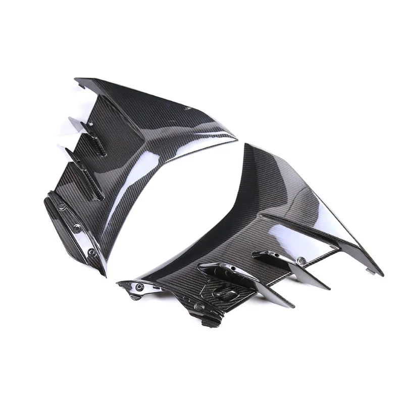 Motorcycle modified carbon fiber fairing side panel, body large side panel