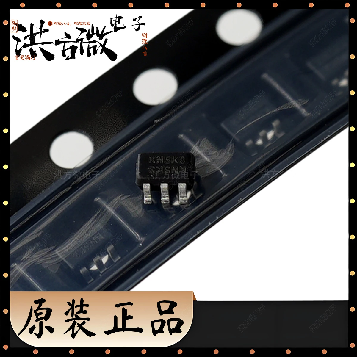 BC846AS Marking KNS NEW Original Triode BJT KNS 200mW 65V 100mA NPN 6pin SOT-363-6 TRANS 2NPN 65V 100MA SOT363-6 BC846AS-7 KNS