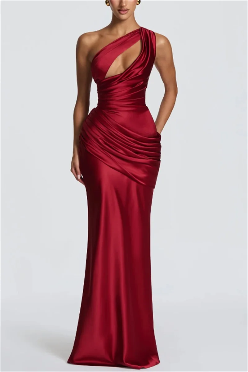 sexy-elegant-satin-prom-dress-one-shoulder-sleeveless-long-sheath-ruffles-party-gown-formal-wedding-guest-birthday-evening-robe