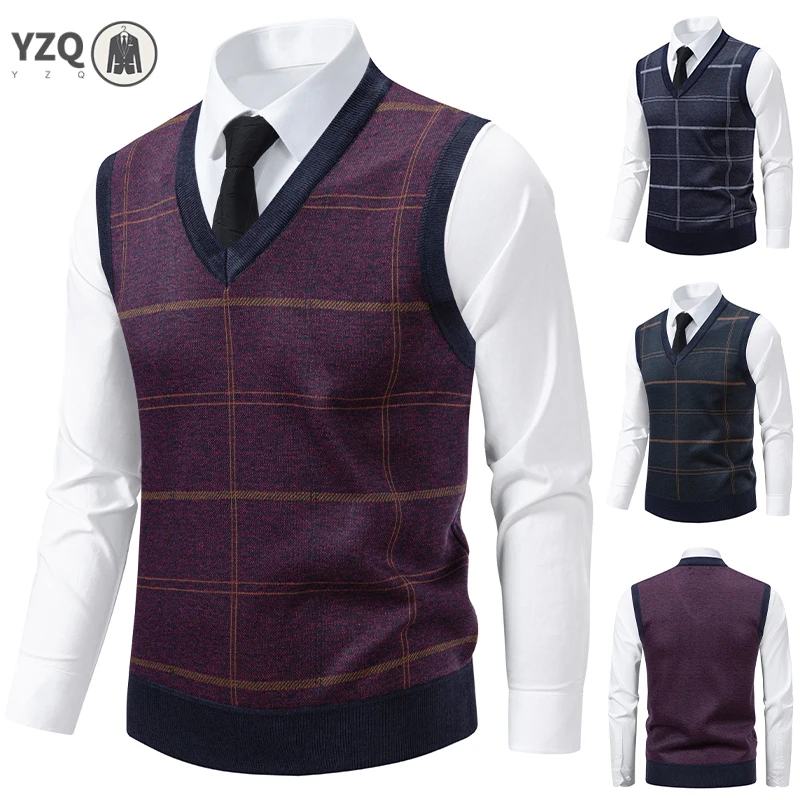 Men's V-neck Knitted Sweater W - Men'S Fashion V Neck Sweater บทวิจารณ์และราคา