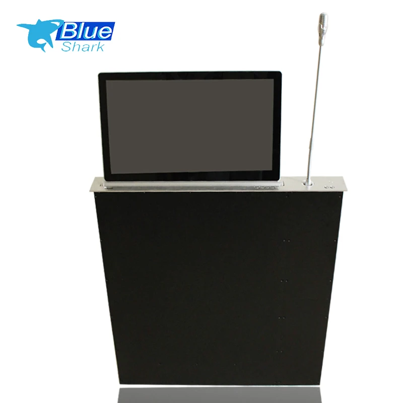 2026 new Microphone Voting Touch Screen Audio Video Conference System for Meeting Rooms with Lift Motorized Translation and LCD