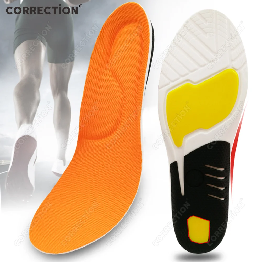 Sport Insoles For Shoes Sole Deodorant Breathable Cushion Running Insoles For Feet Man Women Orthopedic Insole Plantar Fasciitis