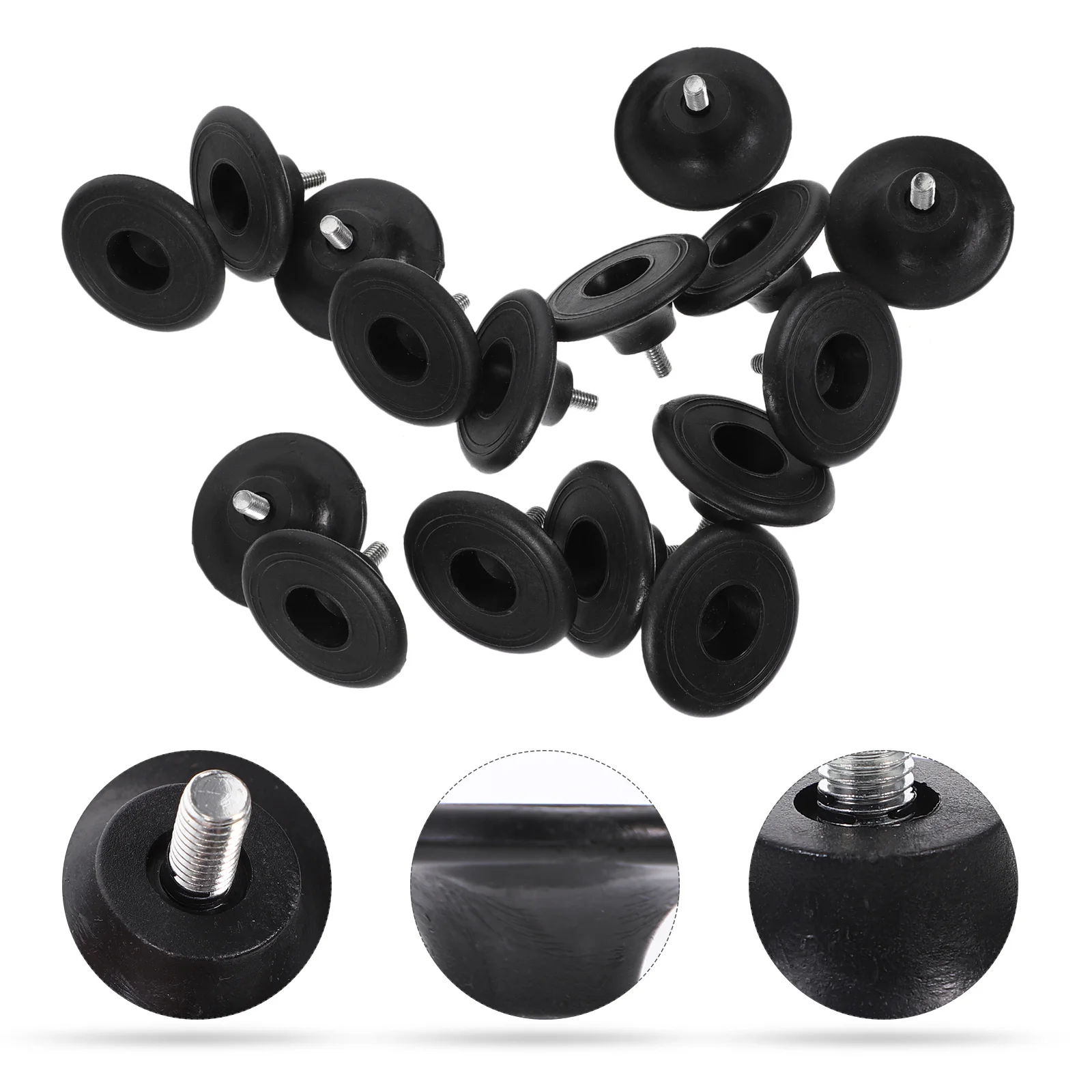 

20Pcs Adjustable Furniture Leveler 45Mm Heavy Duty Levelers Foot for Workbench Table Legs Stable Height Extension