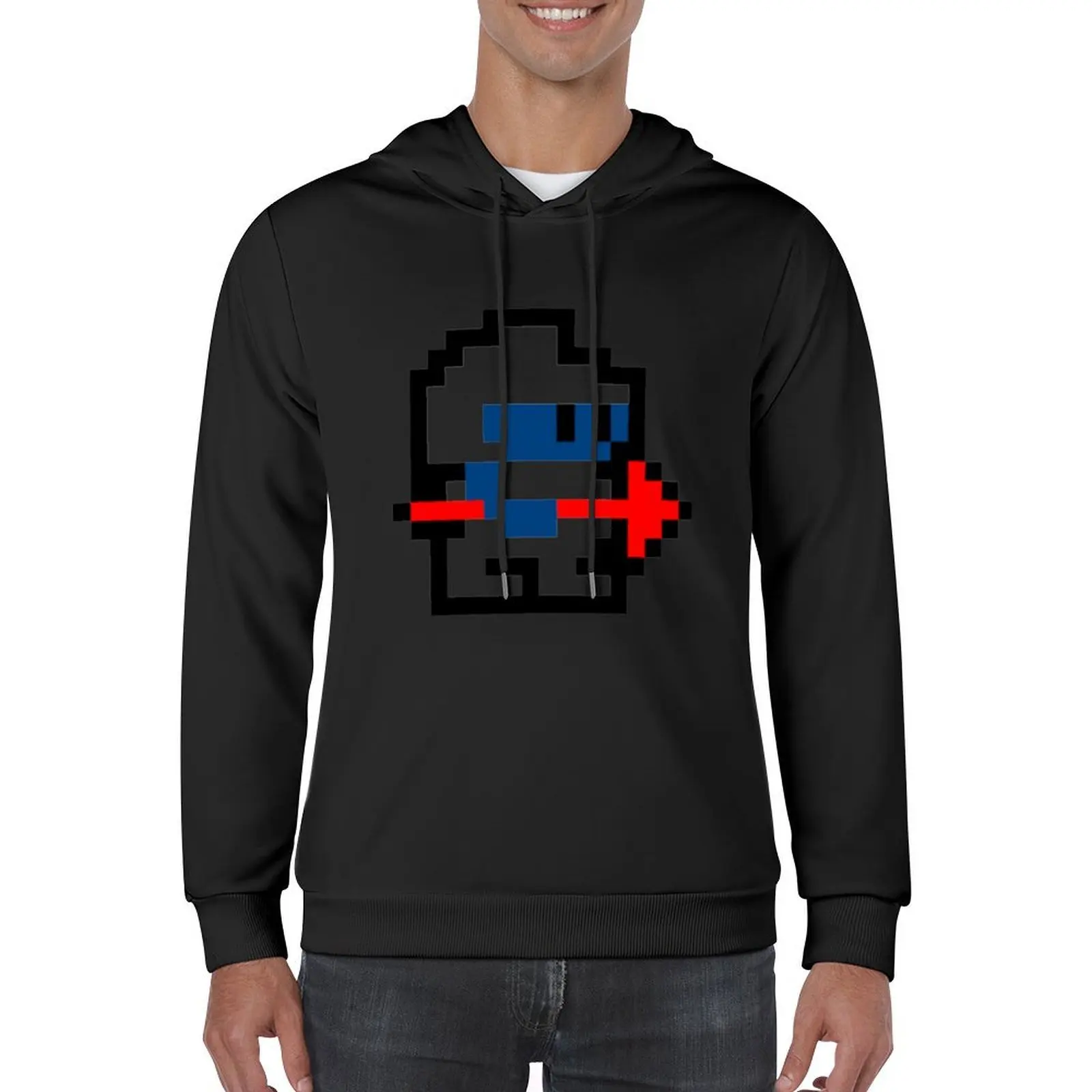 Dig Dug هوديي ملابس على الطراز الكوري ملابس رجالية للخريف على الطراز الياباني معطف رياضي للرجال