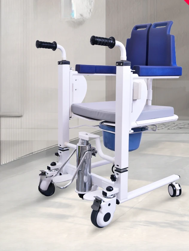 Disability care transfer machine bed rest paralyzed patient transfer chair toilet chair elevator