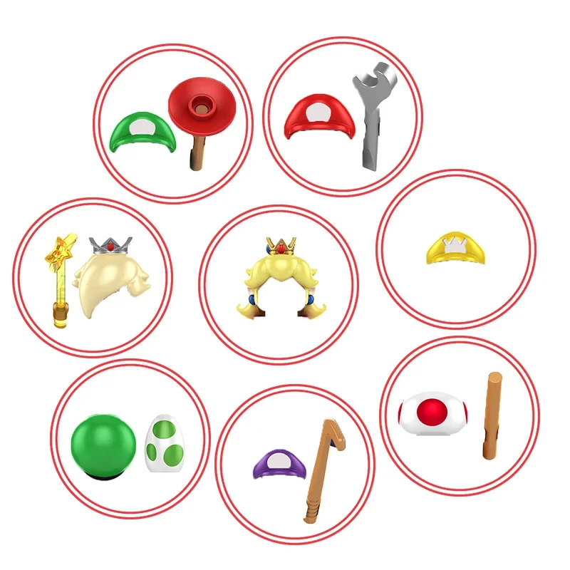 TP1059 Popular Game Anime Character Plastic Mini Assembled Building Blocks Bricks Action Figures For Kid's Educational Toys