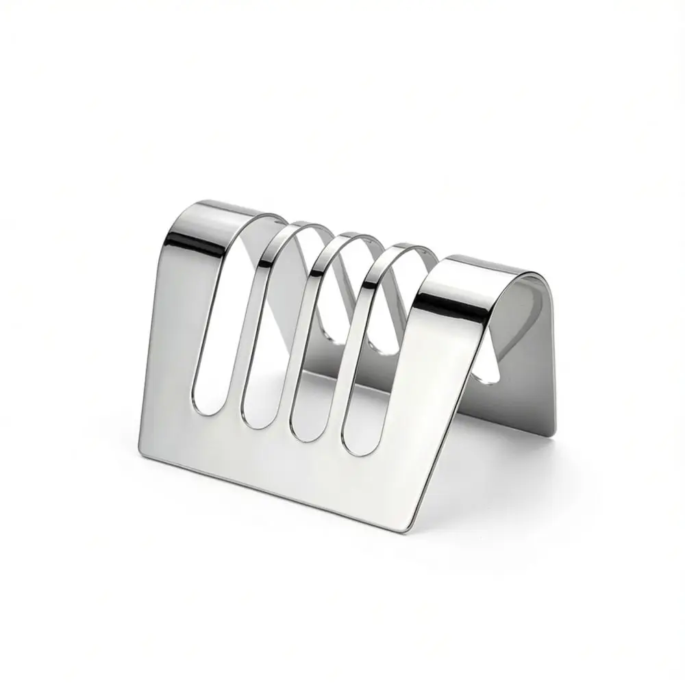 Stainless Steel Toast Slice Rack Bread Holder Kitchen Cooling Shelf Metal Organizer Stand For Home Kitchen Table
