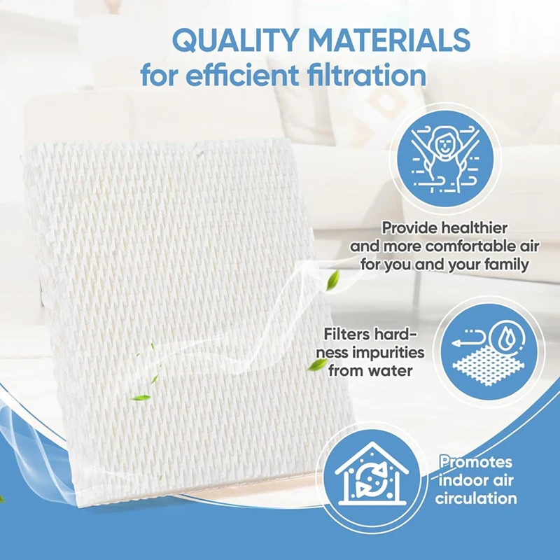 A44F-HFT600 5 عبوات من فلتر فتل المرطب T بديل متوافق مع مرطب هانيويل HEV615 HEV620