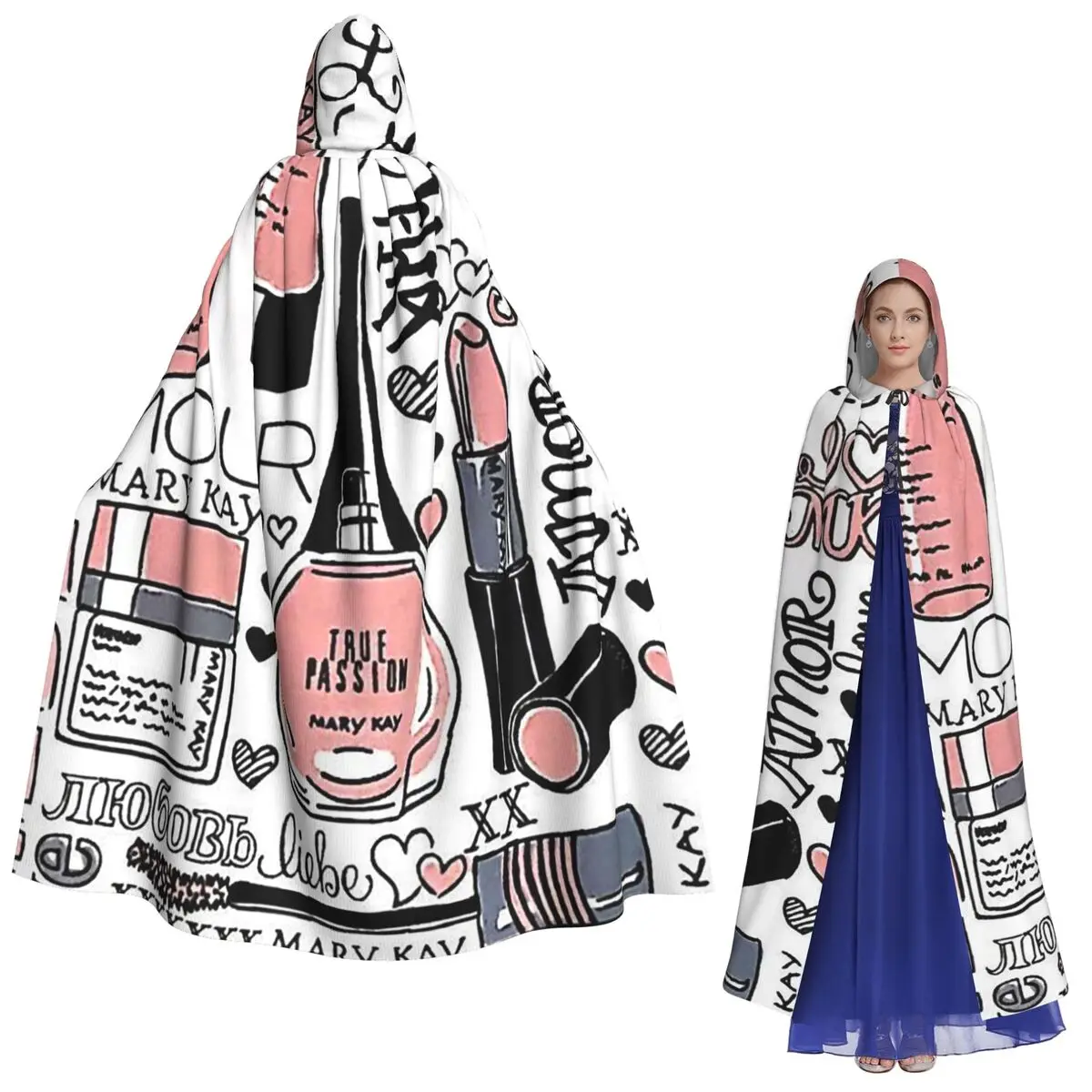 

Плащ ведьмы, средневековый костюм, накидка для косплея, Хэллоуин, вампир, для взрослых, унисекс